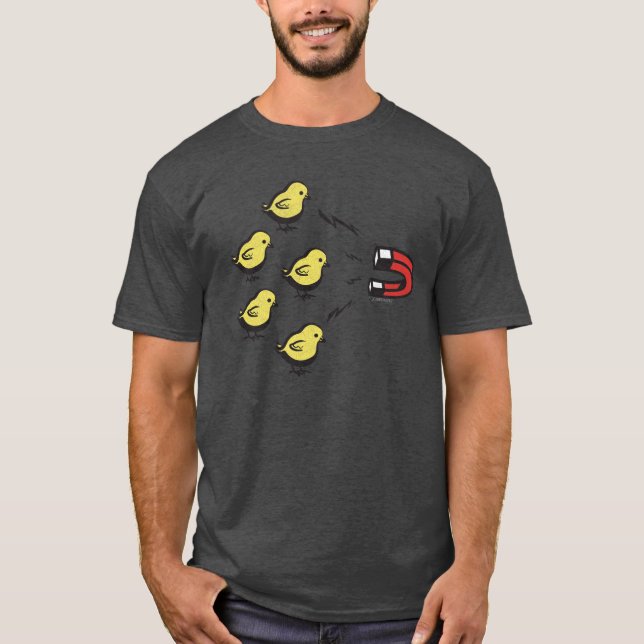 CHICKMAGNETT-TRÖJA TEE SHIRT (Framsida)