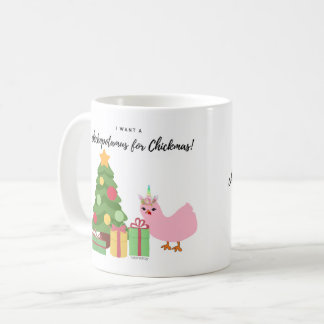 Chickopotamus för Chickmas Kaffemugg