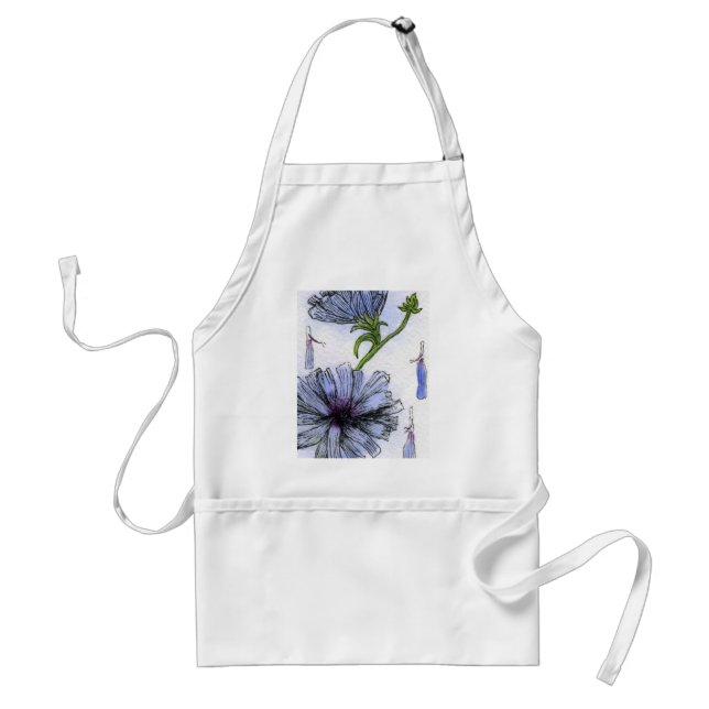 ’Chickory’ Blommigt Apron Förkläde (Framsidan)