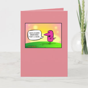 "Chickpeas!" Födelsedagskort nr 101 Kort