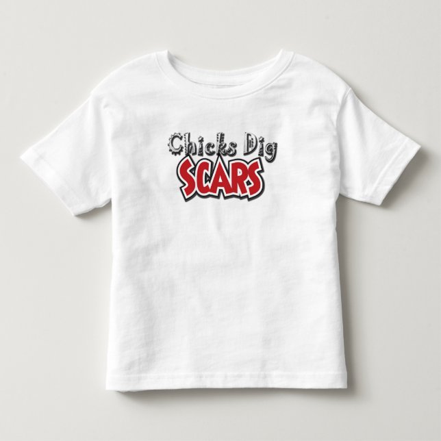 Chickpikärr (stil C) - småbarnskjorta Tee (Framsida)
