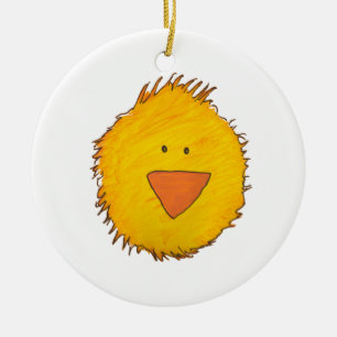 Chickprydnad Julgransprydnad Keramik