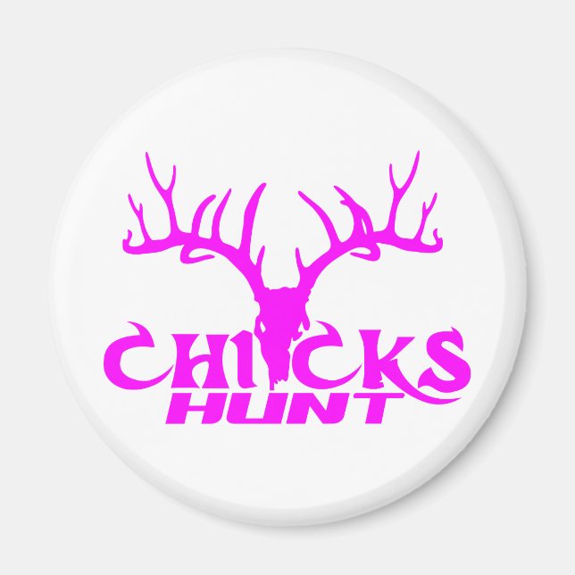 CHICKS HJORT HUNT MAGNET (Framsidan)