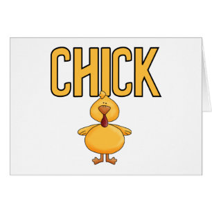 ChickT-tröja och gåvor Hälsningskort