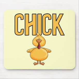 ChickT-tröja och gåvor Musmatta