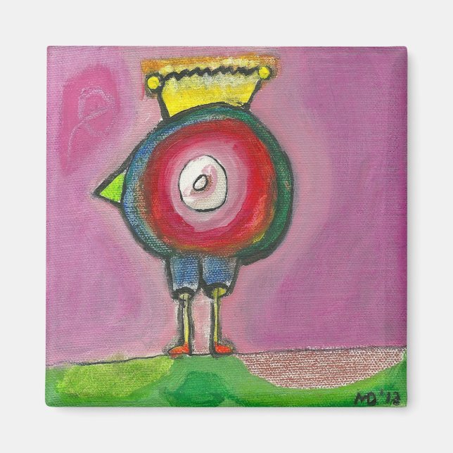CHICKWOMAN Magnet (Framsidan)