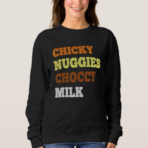 Chicky Nuggies Choccy Mjölk Chicken Nugget Meme T Shirt