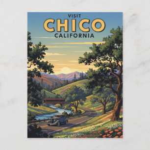 Chico California Travel Vykort