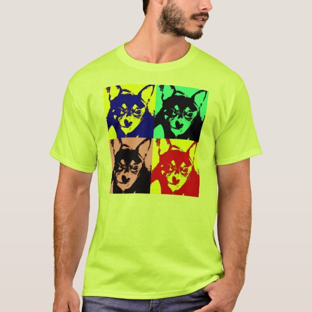 Chico Chihuahua Tee Shirt (Framsida)