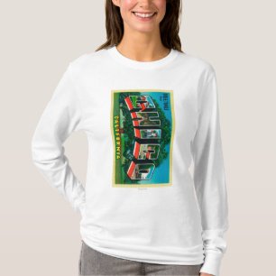 Chico Kalifornien - stora brevplatser T-shirt