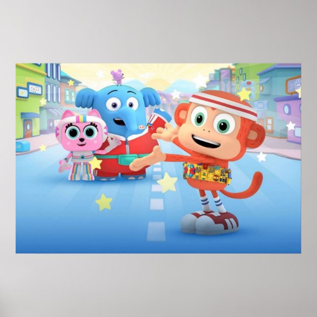 Chico och Bon Bon Poster (Framsidan)