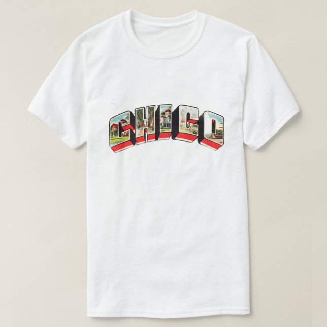 Chico Retro Fade-out T-shirt (Design framsida)