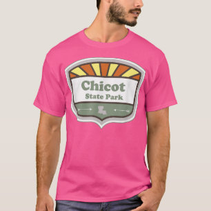 Chicot State Park Louisiana La Sunburst Badge Vaca T Shirt