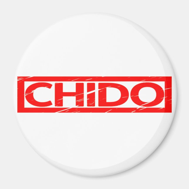 Chido Frimärke Magnet (Framsidan)
