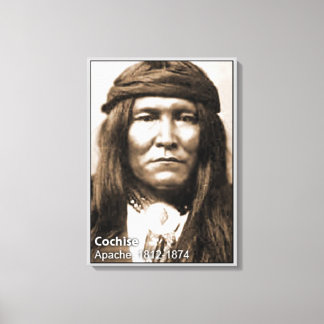 Chief Cochise Wrapped Canvas