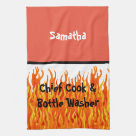 Chief Cook & Flaska Washer Kökshandduk