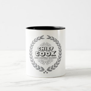 CHIEF COOK OCH FLASKA WASHER 2 Tone COFFEE MUGG