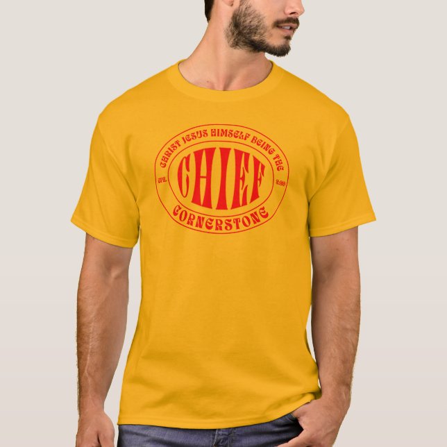 Chief Cornerstone 2 T Shirt (Framsida)