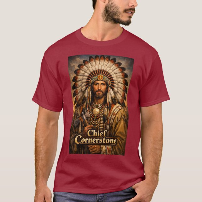 Chief Cornerstone T-Shirt (Framsida)