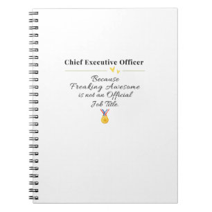 Chief Executive Officer Anteckningsbok