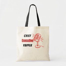 Chief Executive Yapper – Roligt Talande Humor Tygkasse