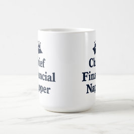 Chief Financial Napper  Kaffemugg