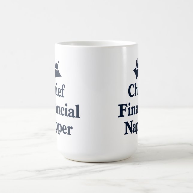 Chief Financial Napper  Kaffemugg (Center)