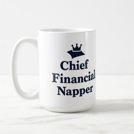 Chief Financial Napper  Kaffemugg