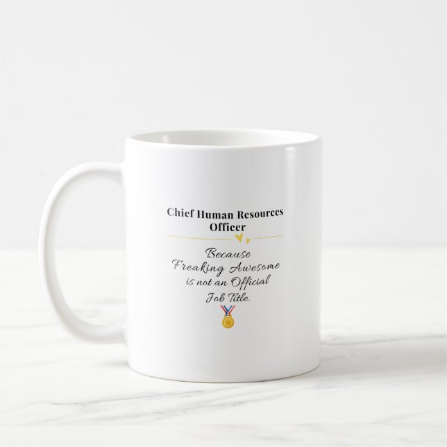 Chief Human Resources Officer Kaffemugg (Vänster)