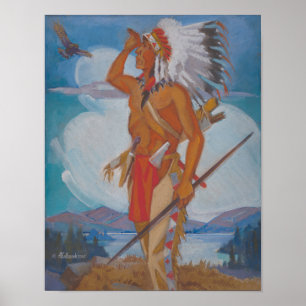 Chief Hunting Eagle - Kulhanek (1967) Poster