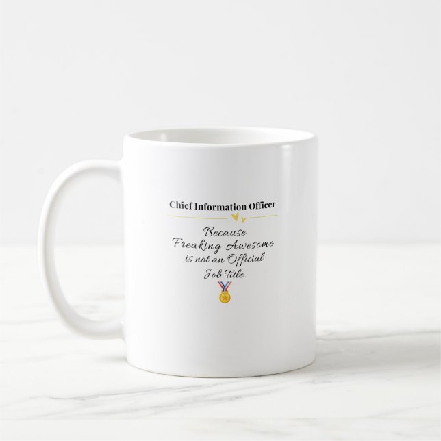 Chief Information Officer Kaffemugg (Vänster)