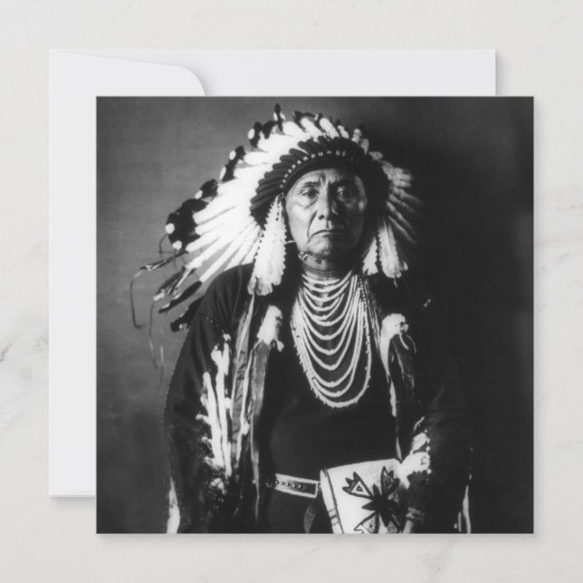 Chief Joseph Inbjudningar (Framsida)