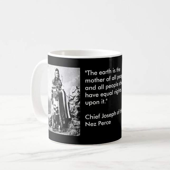 Chief Joseph Kaffemugg (Framsida vänster)