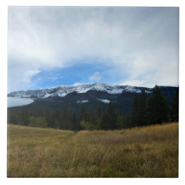 Chief Joseph Mountain, OR Kakelplatta (Framsidan)