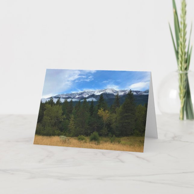 Chief Joseph Mountain, Oregon Kort (Framsida)