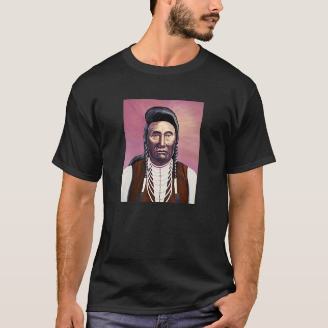 Chief Joseph Native American T Shirt (Framsida)