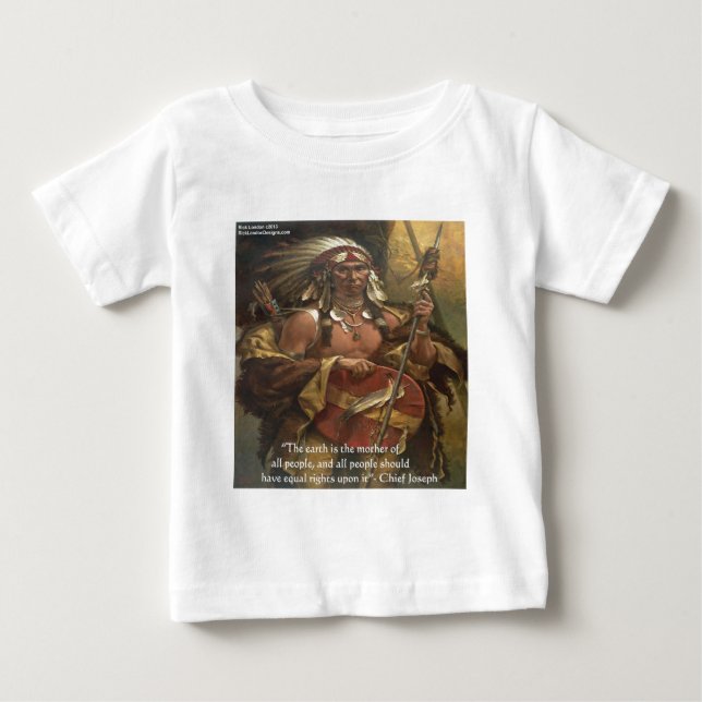 Chief Joseph & Naturcitat Presentkort T-shirts & K (Framsida)