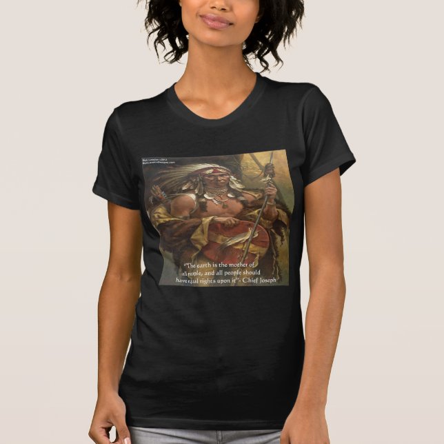 Chief Joseph & Naturcitat Presentkort T-shirts & K (Framsida)