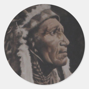 Chief Joseph Runt Klistermärke