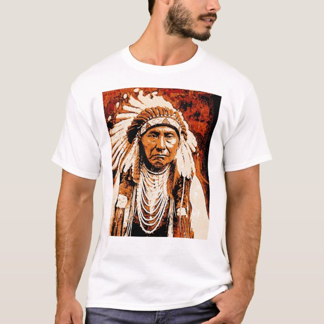 Chief Joseph The Nez Perce 2 Graphic T-Shirt (Framsida)