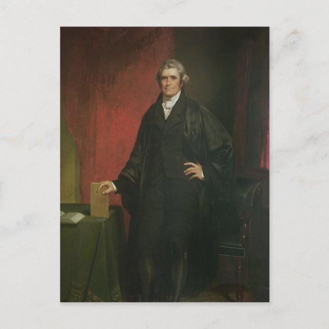 Chief Justice Marshall Vykort (Framsida)