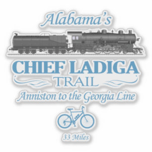 Chief Ladiga Trail (RT2) Klistermärken