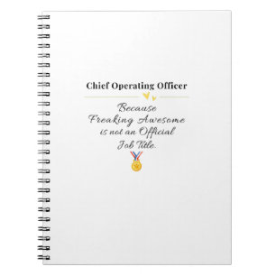 Chief Operating Officer Anteckningsbok