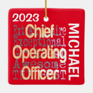 Chief Operating Officer COO Extraordinaire ANPASSN Julgransprydnad Keramik