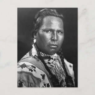 Chief Owen Heavy Breast, 1901 Vykort