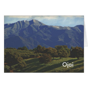 Chief Peak, Ojai Hälsningskort