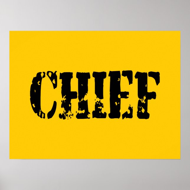 CHIEF POSTER (Framsidan)