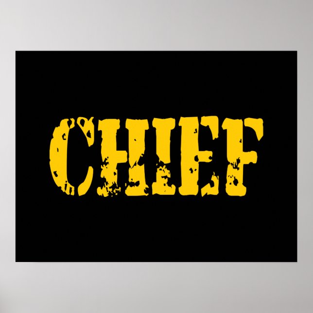 CHIEF POSTER (Framsidan)