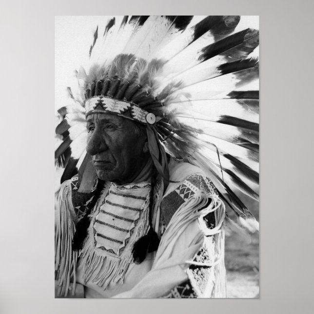 Chief Red Cloud Poster (Framsidan)