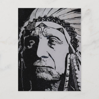 Chief Red Cloud Vykort